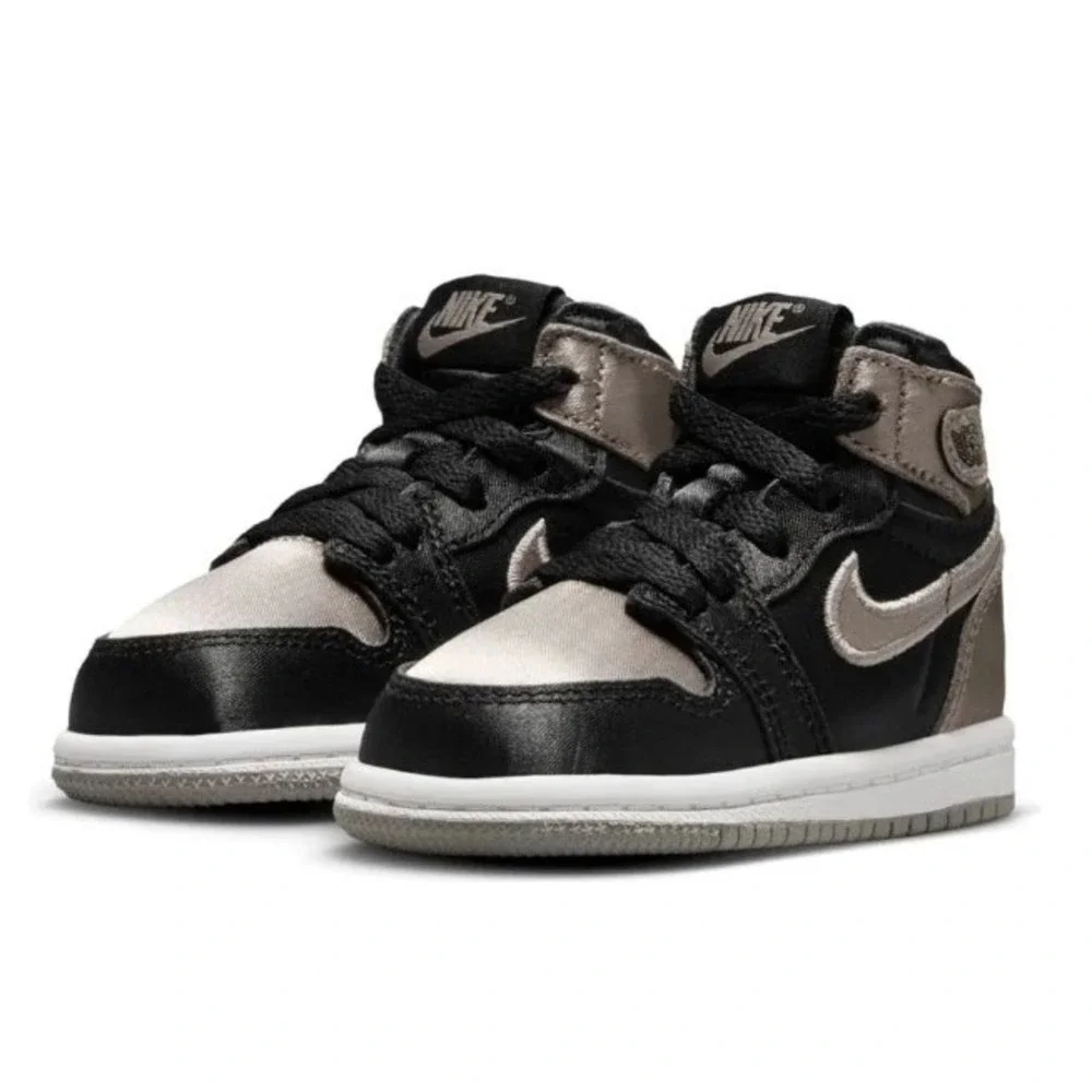 Nike Baby Air Jordan 1 Retro High OG Satin Shadow FD5305-010 Size 6C